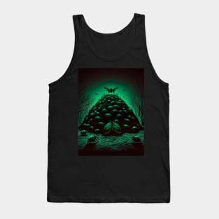 Creepy Crawly Scary Dark Horror Insect Horde Tank Top